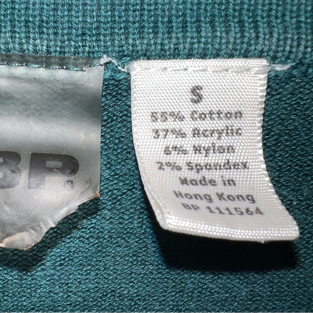 Nordstrom BP V-Neck Sweater in Forest Green in Small - Picture 2 of 4